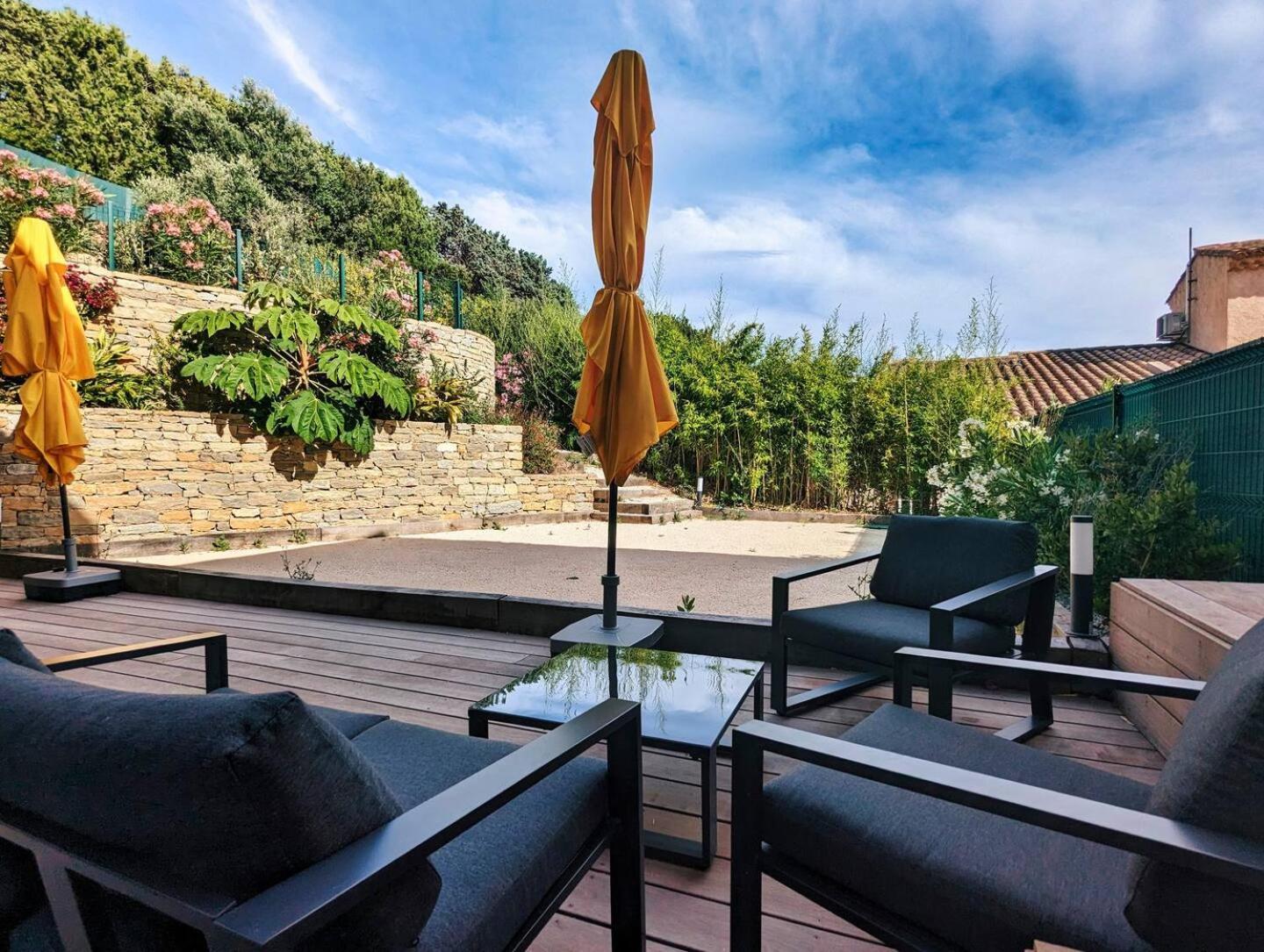 Lone Star Riviera - 5 Minutes Walk To The Beach Carqueiranne Extérieur photo